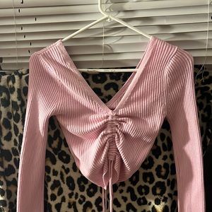 Pink Knit long sleeve